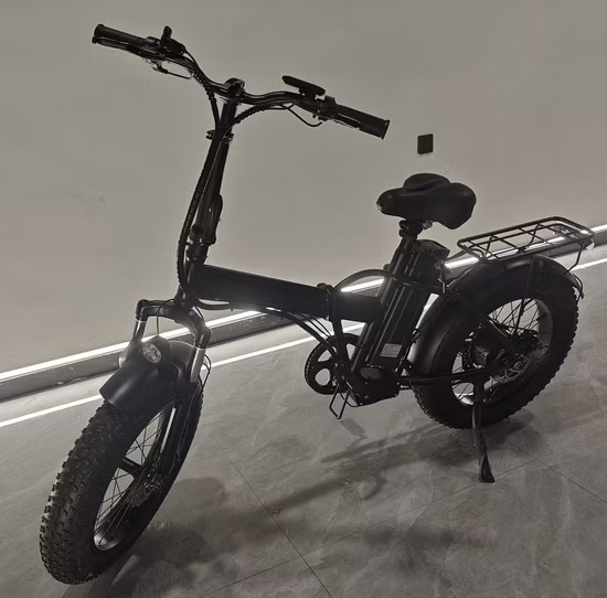 2022 High Quality 7 Inch 250W Folding Fat Tire Ebike Beach Cruiser Snow Electric Bike