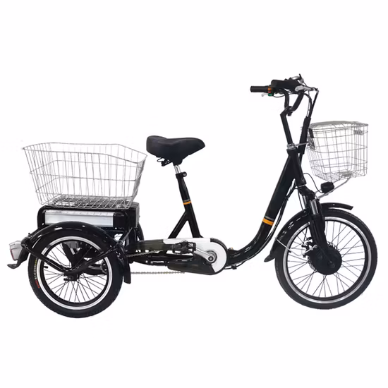 Hot Sell Electric Lady City Bike Bicycle Tricycle Trikevtuvia 24 Inch Electric Trike Fat Tire36V Lithium Battery Electric Drift Scooter Trike